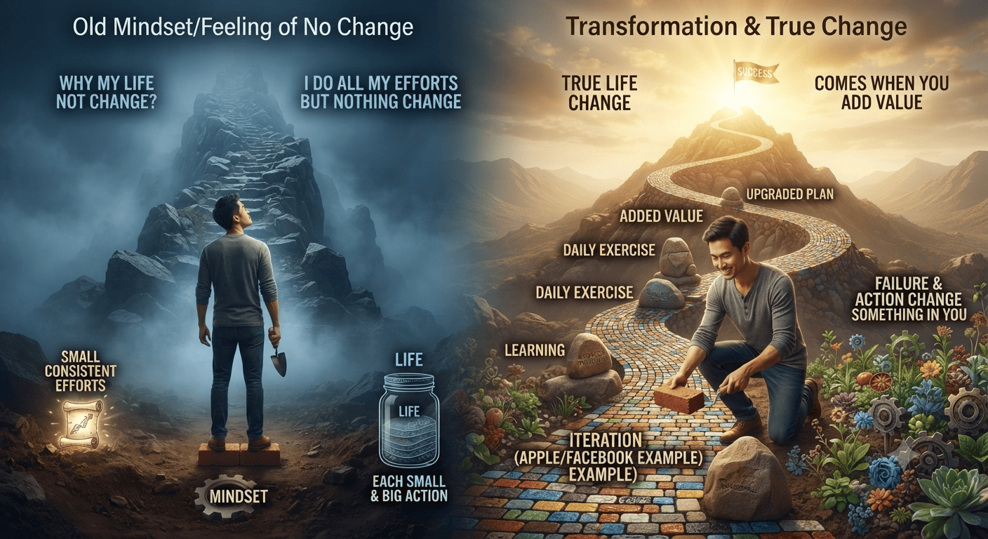 Why Your Life Isn’t Changing (Even When You Put in All Your Efforts)